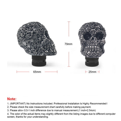 Car Skull Manual Shift Lever Gear Head(Black) - Shift Knob by buy2fix | Online Shopping UK | buy2fix