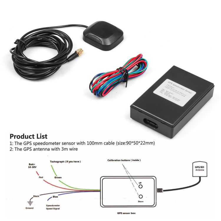 Car Retrofit GPS Speedometer Sensor Antenna Signal Kit - Car Modification by buy2fix | Online Shopping UK | buy2fix
