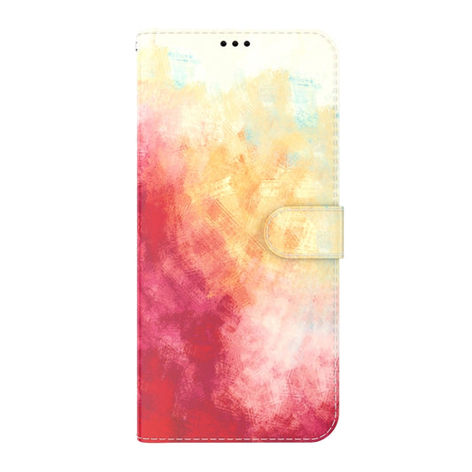 For Nothing Phone 1 Watercolor Pattern Flip Leather Phone Case(Spring Cherry) - Nothing Cases by buy2fix | Online Shopping UK | buy2fix