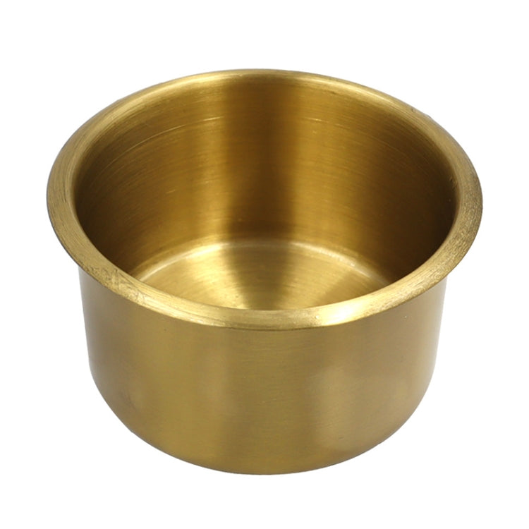 Functional Sofa RV Cup Holder Car Embedded Brass Cup Holder, Style:9x5.5cm by buy2fix