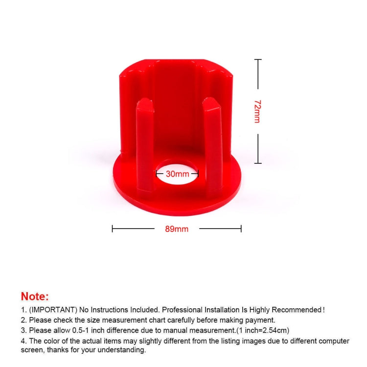 For Volkswagen Golf GTI Car Engine Torque Arm Motor Mount Insert Bushing Kit by buy2fix