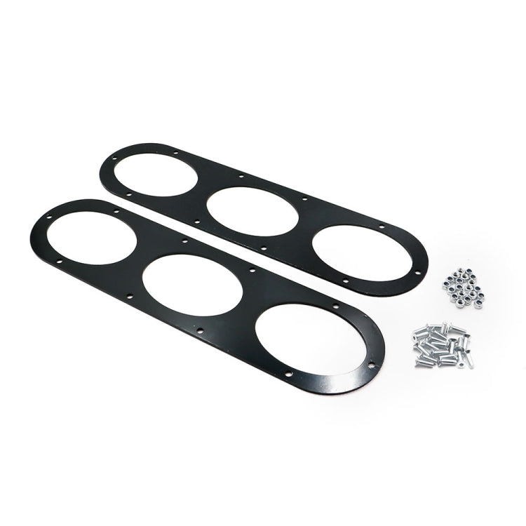 2 in 1 Universal Car Rear Bumper Air Diversion Diffuser Panel - Bumper by buy2fix | Online Shopping UK | buy2fix