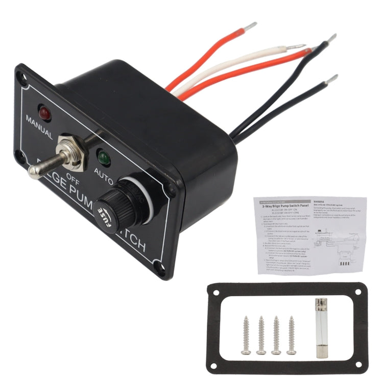 Car Ship Modified Switch Panel Rocker Switch Panel with Indicator Light - Car Switches by buy2fix | Online Shopping UK | buy2fix