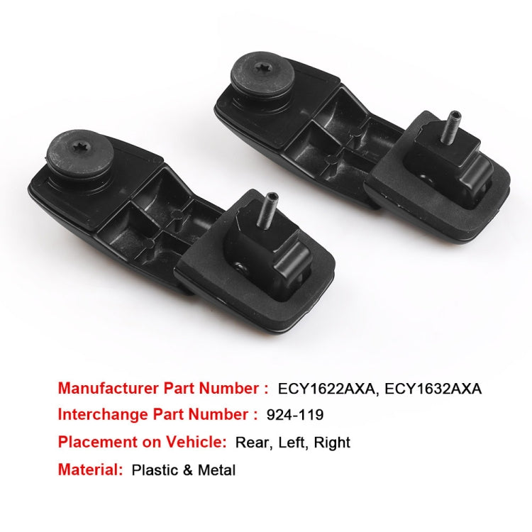 For Mazda Tribute 2001-2006 Car Rear Tailgate Window Glass Hinges ECY1622AXA - Locks & Hasps by buy2fix | Online Shopping UK | buy2fix