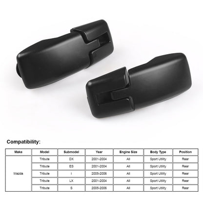 For Mazda Tribute 2001-2006 Car Rear Tailgate Window Glass Hinges ECY1622AXA - Locks & Hasps by buy2fix | Online Shopping UK | buy2fix