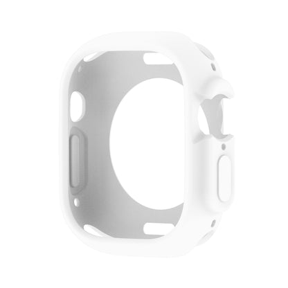 For Apple Watch Ultra 3 / 2 / 1 49mm Candy TPU Protective Case(White) by buy2fix