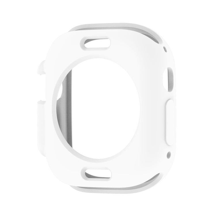 For Apple Watch Ultra 3 / 2 / 1 49mm Candy TPU Protective Case(White) by buy2fix