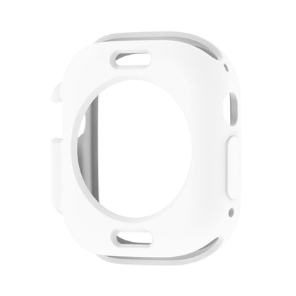 For Apple Watch Ultra 3 / 2 / 1 49mm Candy TPU Protective Case(White) by buy2fix