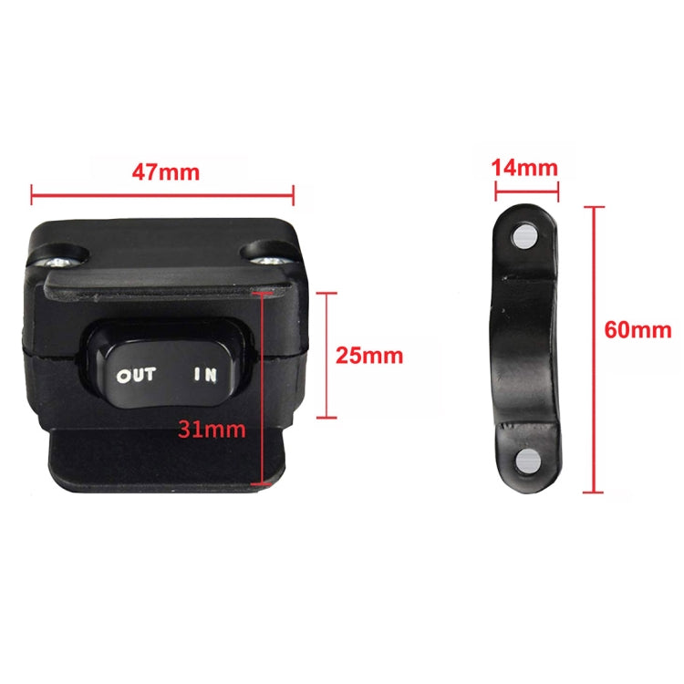 For UTV / Pickup Truck / ATV Electric Winch Relay Heavy Duty Solenoid Contactor with Rocker Arm & Switch - Relays by buy2fix | Online Shopping UK | buy2fix