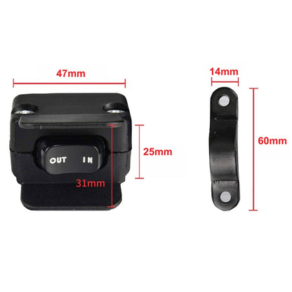 For UTV / Pickup Truck / ATV Electric Winch Relay Heavy Duty Solenoid Contactor with Rocker Arm & Switch - Relays by buy2fix | Online Shopping UK | buy2fix