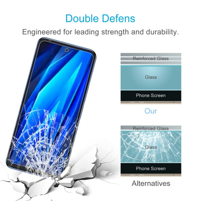 For TECNO Pova 4 50pcs 0.26mm 9H 2.5D Tempered Glass Film by buy2fix