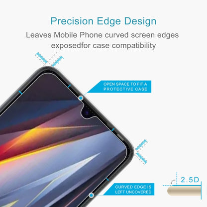 For TECNO Pova 4 Pro 50pcs 0.26mm 9H 2.5D Tempered Glass Film by buy2fix