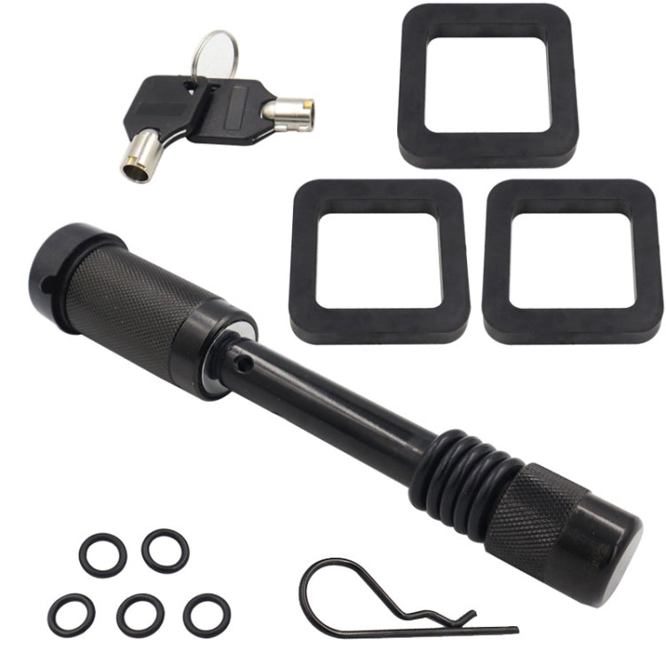 5/8 inch Tow Hitch Ball Bar Trailer Coupler Lock Pin Heavy Duty with 2 inch Muffler Pad - Locks & Hasps by buy2fix | Online Shopping UK | buy2fix