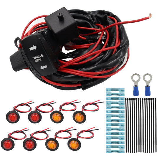 For UTV / ATU Car Turn Signal Light Toggle Switch Turn Signal Kit, Style:Vertical Turn Switch - Car Light Accessories by buy2fix | Online Shopping UK | buy2fix