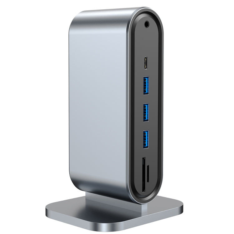 12 in 1 USB-C / Type-C Vertical Multi-interface HUB Adapter by buy2fix