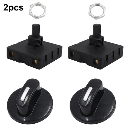 Type A 2 Pair 4 Gear 3 Speed Rotary Switch Fan Heater Speed Selector - Others by buy2fix | Online Shopping UK | buy2fix