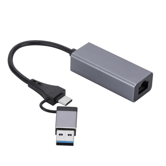 SL-017 USB3.0 Gigabit Network Type-C to Network Port USB HUB by buy2fix