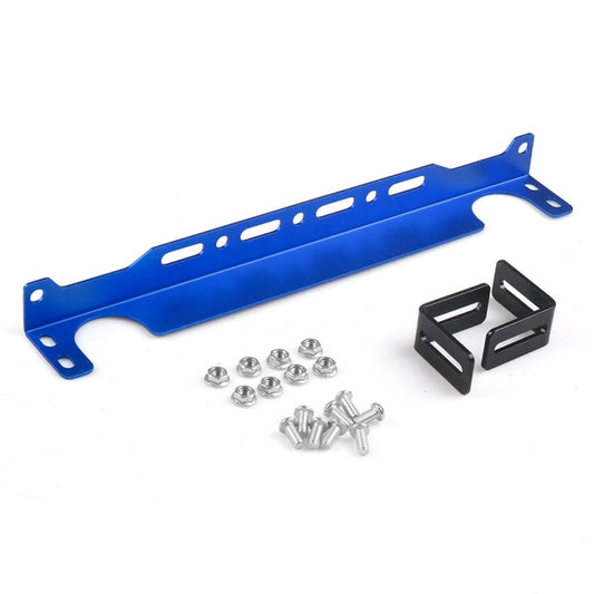British 330mm Car Engine Oil Cooler Mounting Bracket Kit(Blue) - Engine Fittings by buy2fix | Online Shopping UK | buy2fix