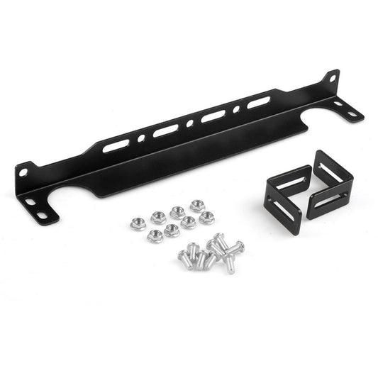 British 330mm Car Engine Oil Cooler Mounting Bracket Kit(Black) - Engine Fittings by buy2fix | Online Shopping UK | buy2fix