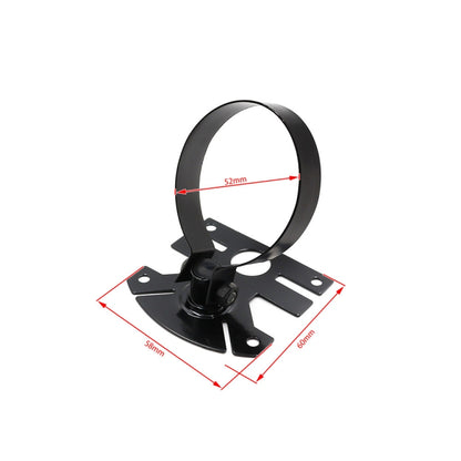 Car 52mm Adjustable Iron Instrument Frame - Universal Car Holders by buy2fix | Online Shopping UK | buy2fix