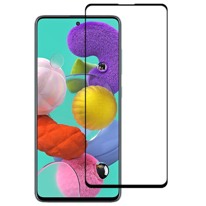 For Galaxy A51 9H Surface Hardness 2.5D Full Glue Full Screen Tempered Glass Film - Galaxy Tempered Glass by buy2fix | Online Shopping UK | buy2fix