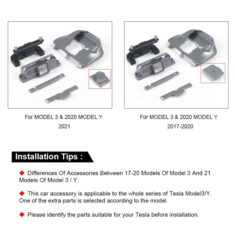 For Tesla Model 3 / Y 2017-2022 Car Monitor Rotation Mount - Special Car Holders by buy2fix | Online Shopping UK | buy2fix