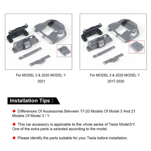 For Tesla Model 3 / Y 2017-2022 Car Monitor Rotation Mount - Special Car Holders by buy2fix | Online Shopping UK | buy2fix