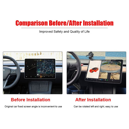 For Tesla Model 3 / Y 2017-2022 Car Monitor Rotation Mount - Special Car Holders by buy2fix | Online Shopping UK | buy2fix