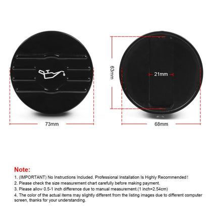 For Volkswagen Car Engine Protect Cap Cover, Style:Fuel Tank Cap - Tank Covers by buy2fix | Online Shopping UK | buy2fix