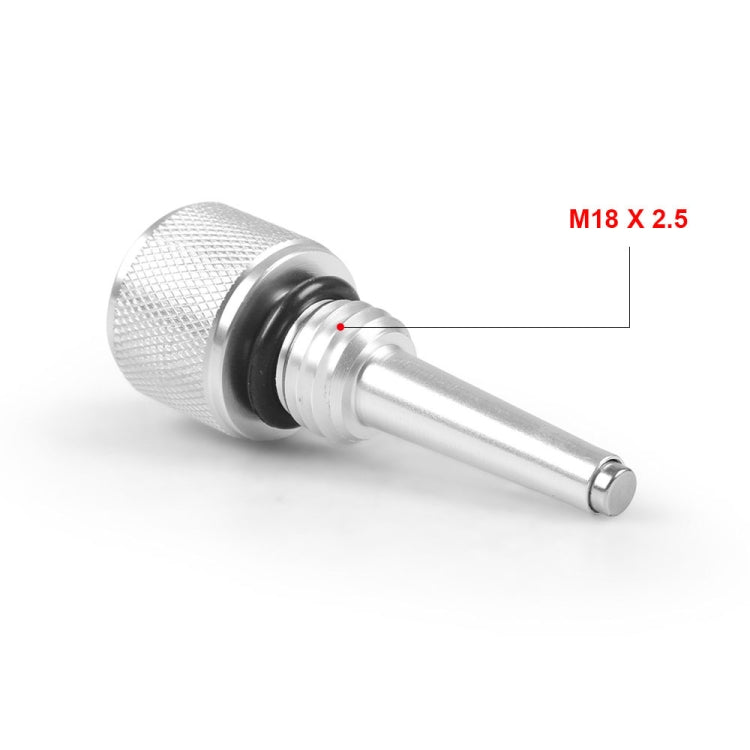 For WEN Yamaha Predator M18 x 2.5 Inverter Generator Magnetic Dipstick(Silver) - Engine Fittings by buy2fix | Online Shopping UK | buy2fix