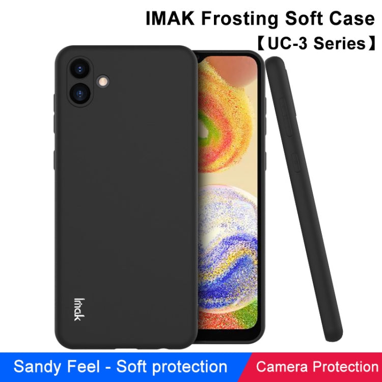 For Samsung Galaxy A04 4G IMAK UC-3 Series Shockproof Frosted TPU Protective Phone Case - Galaxy Phone Cases by imak | Online Shopping UK | buy2fix