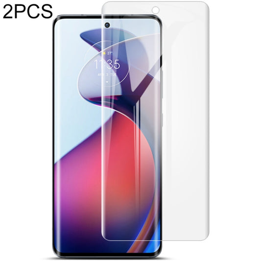 For Motorola Moto S30 Pro /Edge 30 Fusion 2pcs imak Curved Full Screen Hydrogel Film Protector - Motorola Tempered Glass by imak | Online Shopping UK | buy2fix