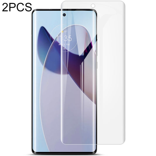 For Motorola Moto X30 Pro / Edge 30 Ultra 2pcs imak Curved Full Screen Hydrogel Film Protector - Motorola Tempered Glass by imak | Online Shopping UK | buy2fix