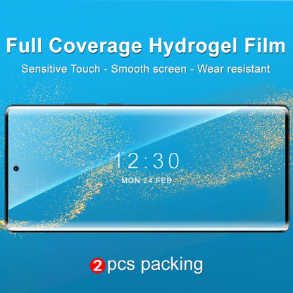 For Motorola Moto X30 Pro / Edge 30 Ultra 2pcs imak Curved Full Screen Hydrogel Film Protector - Motorola Tempered Glass by imak | Online Shopping UK | buy2fix