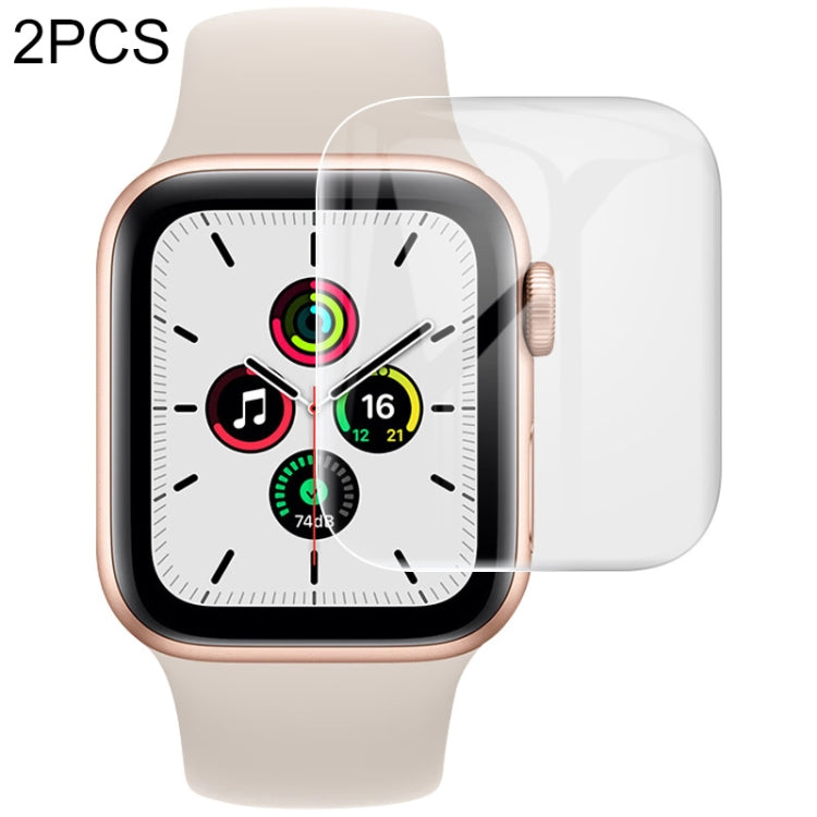 For Apple Watch SE 40mm 2pcs imak Curved Full Screen Hydrogel Film Protector - Screen Protector by imak | Online Shopping UK | buy2fix