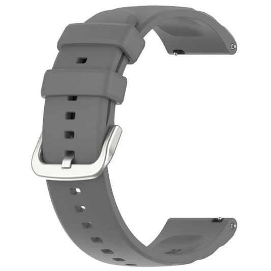 For Amazfit GTR 4 22mm Silicone Watch Band(Dark Grey) - Watch Bands by buy2fix | Online Shopping UK | buy2fix