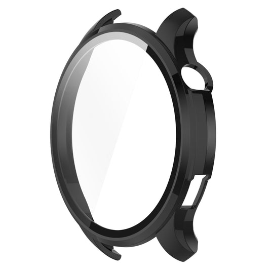 For Amazfit GTR 4 / Amazfit GTR 4 Pro PC + Tempered Glass Integrated Protective Watch Case(Black) - Watch Cases by buy2fix | Online Shopping UK | buy2fix