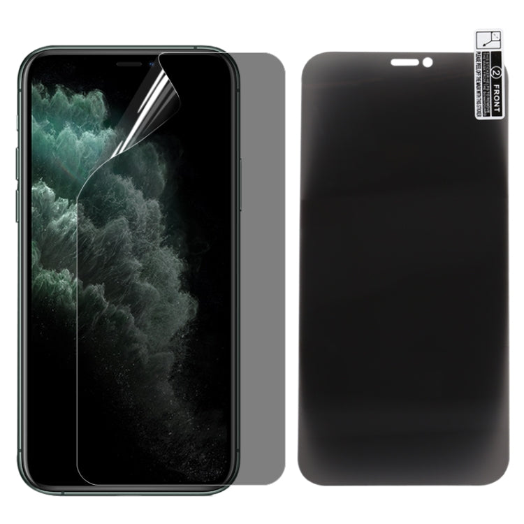 For iPhone 11 Pro / XS 0.1mm 2.5D Full Cover Anti-spy Screen Protector Explosion-proof Hydrogel Film - iPhone 11 Pro Tempered Glass by buy2fix | Online Shopping UK | buy2fix