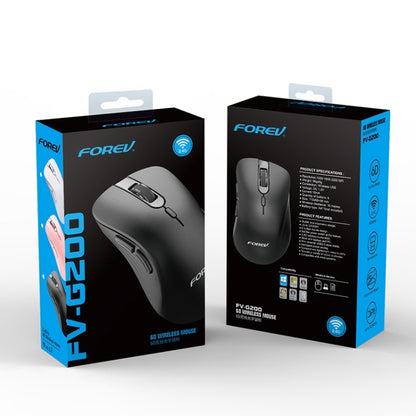 FOREV FV-G200 Wireless Ergonomic Vertical Side Button Mouse(Milk Tea Color) by buy2fix