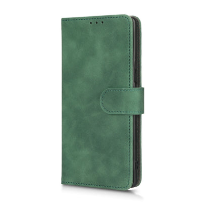 For Honor 70 5G Skin Feel Magnetic Flip Leather Phone Case(Green) by buy2fix