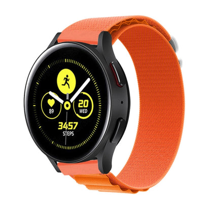 For Huawei Watch GT2 / GT3 Pro / GT Runner 22mm Universal Nylon Loop Watch Band(Orange) by buy2fix