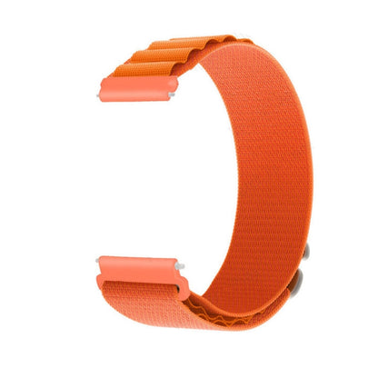 For Huawei Watch GT2 / GT3 Pro / GT Runner 22mm Universal Nylon Loop Watch Band(Orange) by buy2fix