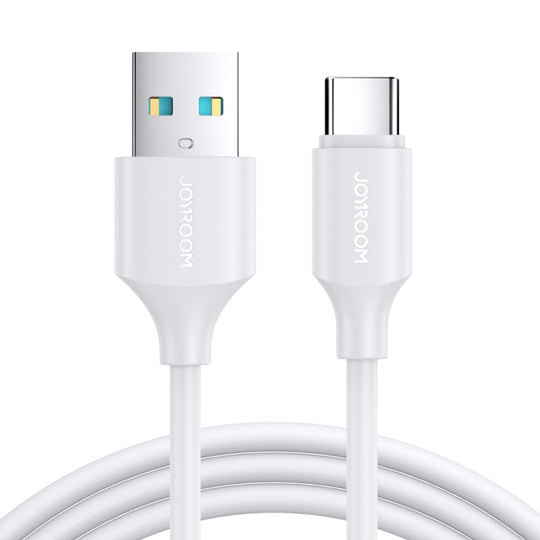 JOYROOM S-UC027A9 3A USB to USB-C/Type-C Fast Charging Data Cable, Length:1m(White)
