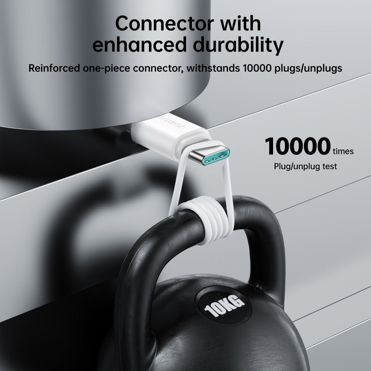 JOYROOM S-UC027A9 3A USB to USB-C/Type-C Fast Charging Data Cable, Length:1m(Black) - USB-C & Type-C Cable by JOYROOM | Online Shopping UK | buy2fix