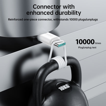 JOYROOM S-UC027A9 3A USB to USB-C/Type-C Fast Charging Data Cable, Length:1m(Black) - USB-C & Type-C Cable by JOYROOM | Online Shopping UK | buy2fix
