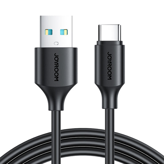 JOYROOM S-UC027A9 3A USB to USB-C/Type-C Fast Charging Data Cable, Length:0.25m(Black) - USB-C & Type-C Cable by JOYROOM | Online Shopping UK | buy2fix