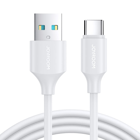 JOYROOM S-UC027A9 3A USB to USB-C/Type-C Fast Charging Data Cable, Length:0.25m(White) - USB-C & Type-C Cable by JOYROOM | Online Shopping UK | buy2fix