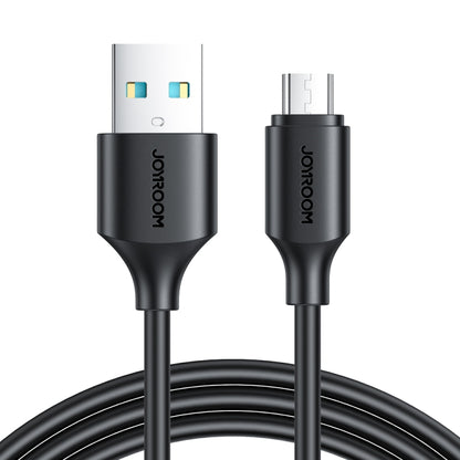 JOYROOM S-UM018A9 2.4A USB to Micro USB Fast Charging Data Cable, Length:1m(Black) - Micro USB Cable by JOYROOM | Online Shopping UK | buy2fix