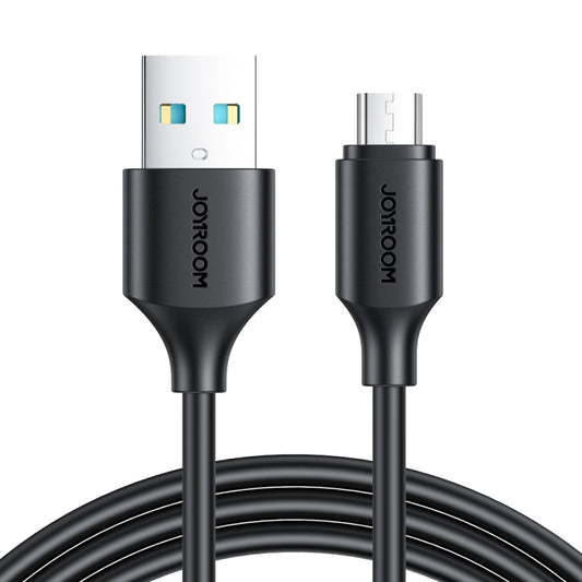 JOYROOM S-UM018A9 2.4A USB to Micro USB Fast Charging Data Cable, Length:1m(Black) - Micro USB Cable by JOYROOM | Online Shopping UK | buy2fix