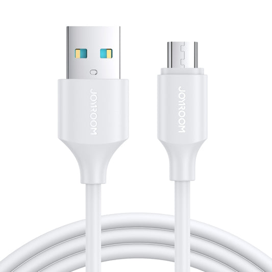 JOYROOM S-UM018A9 2.4A USB to Micro USB Fast Charging Data Cable, Length:1m(White) - Micro USB Cable by JOYROOM | Online Shopping UK | buy2fix